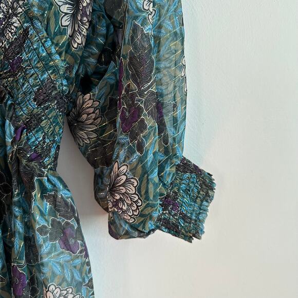 Amoressa by Miraclesuit Rhiannon Tango Floral Mini Beach Coverup Dress - Picture 8 of 10